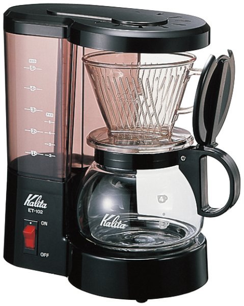 kalita/カリタ】コーヒーメーカー ET-102(ブラック) 41005 家庭用 コーヒー器具、コーヒー用品ならFa Coffee